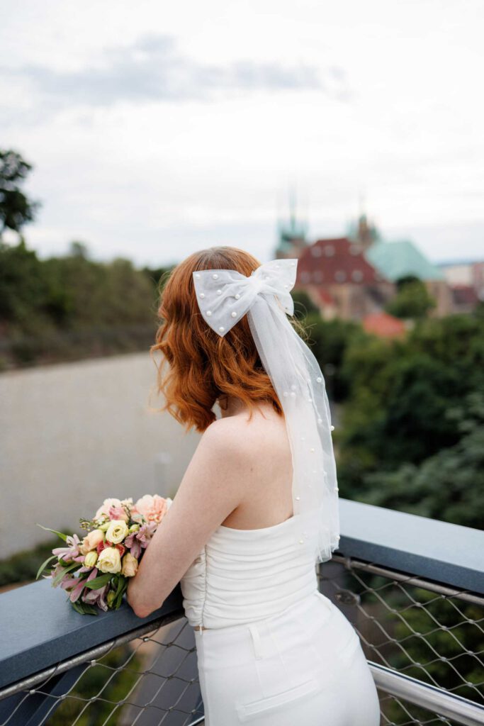 Bridal Portrait Hochzeitsfotografie in Erfurt am Domplatz Gotha Jena Weimar